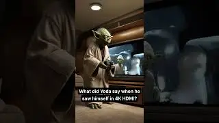 What Yoda said when he saw himself in 4K? #joke #pun #fun #onelinerjoke #Starwars
