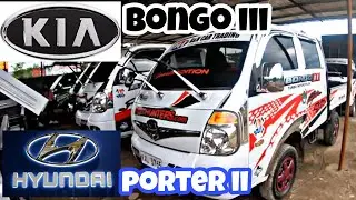 Surplus Kia bongo 3 and Hyundai porter 2 price specs update September 2021