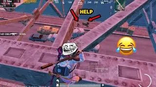 PUBG MOBILE FUNNY MOMENTS 😂😂😂 Best Trolling Noobs in Bridge camp