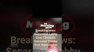 Breaking news: Nigeria Separatist Lobby Over Christain Genocide President Tinubu Counters #arisenews