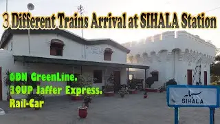 Sihala Railway Station Rwp Section, 3 Different Trains Arrival Sihala Railway Station