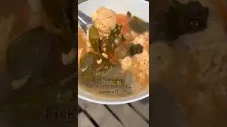 Cambobian Fish Roe soup