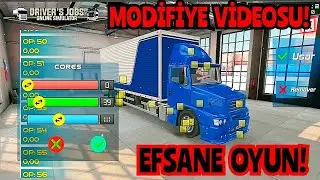 EFSANE GER&Ccedil;EK&Ccedil;İ MOBİL OYUN GELİYOR! OYUN &Ccedil;OK G&Uuml;ZEL! MODİFİYE YAPMA! DRİVER'S JOBS ONLİNE SİMULATOR