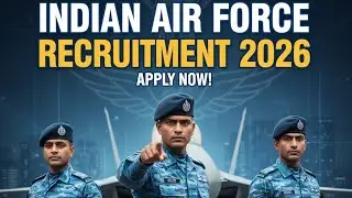 INDIAN AIR FORCE RECRUITMENT 2026[[ AIR FORCE RALLY 2026