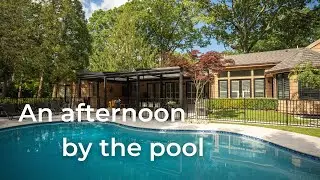 Poolside Retractable Motorized Pergola with Screens⎮Lakewood, NJ