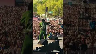 Vybz kartel & Sneakbo - Touch ah button LIVE @ Wireless 2025