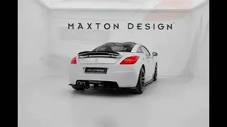 Maxton Design Peugeot RCZ Spoiler Splitter Side Skirts Diffuser Styling Tuning Accessoires