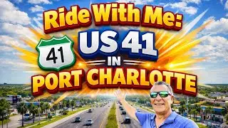 Ride With Me! Driving Tour of US 41N in Pt. Charlotte, FL & A Quick Look At The Riverwood Community