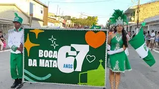 Desfile c&iacute;vico da cidade de Boca da Mata emancipa&ccedil;&atilde;o pol&iacute;tica 67 anos no cora&ccedil;&atilde;o dos Bocamatense 