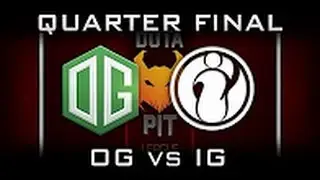 OG vs IG Quarter Final Dota Pit 2017 Highlights Dota 2