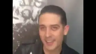 G-Eazy comforts a crying female fan during a meet-and-greet!