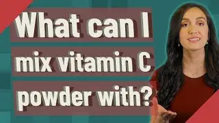 What can I mix vitamin C powder with?