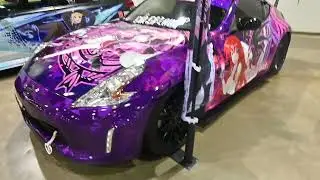 @XpressSkins  Zero Two & Rias Itasha Cultured Dreamers Nissan 370z | Anime North Texas 2023