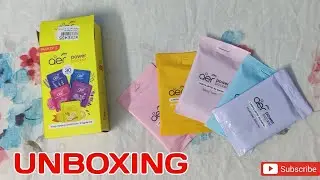 Malayalam Unboxing of Godrej Aer Power Pocket Assorted Fragrance Blocks (5) x 10 g) EP 5
