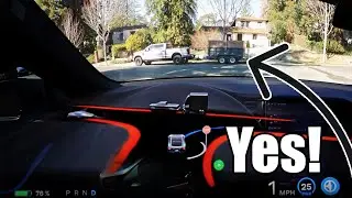 Tesla Adds Dynamic Vehicle Length Visuals in FSD Beta and it&rsquo;s incredible!