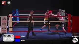LAWRIE &ldquo;JUICE&rdquo; DAVIES  vs MARK &ldquo;THE MACHINE&rdquo; MILES 75 kg FFC MIDDLEWEIGHT BOXING CHAMPIONSHIP