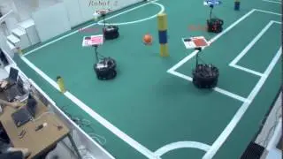 Moving-horizon Estimation on a Team of Soccer Robots