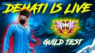 Free Fire Dehati Live 🔴 Hard Gild Test 🥵 1vs2 #FreeFireGildtest   #LiveGildtest #Live #FreeFireLive