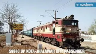 ALL IN ONE : TRAINS AT DAKANIYA TALAV STATION FROM RAJDHANI EXPRESS TO FREIGHT