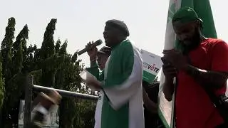 Akpabio Why are you scared? E transmission Protest resume at National Assembly