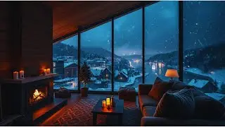 Cozy Cabin Jazz 🔥 Winter Music to Calm the Mind S1