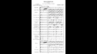 Vincent d'Indy - Wallenstein Op. 12, trilogies for orchestra (with score)