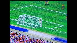 Fifa 1993 - Internacional - Brasil x Suecia - Mega Drive - Sega - EA Sports #gaming