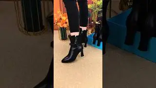 Elegant Luxury Bridal Winter heel shoes classic slip-on design 
