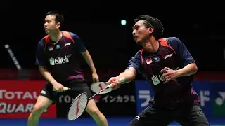 Mohammad AHSAN/ Hendra SETIAWAN vs Mark LAMSFUSS/ Marvin SEIDEL | World Championship 2022