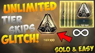 MW GLITCHES: SOLO UNLIMITED TIER SKIPS GLITCH! FAST, EASY, AND REAL!