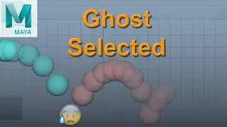 Ghosting Onion Skin in MAYA