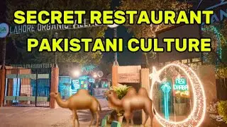 SECRET RESTAURANT😍 || Pure Pakistani Culture🐪||