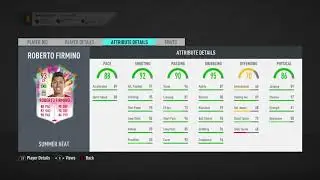 93 Roberto Firmino Summer Heat SBC FIFA 20