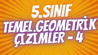 5.SINIF TEMEL GEOMETRİK ÇİZİMLER- 4 (Doğruya Dikme Çizme)