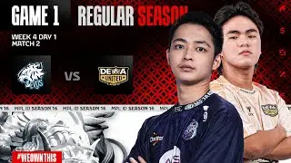 EVOS vs DEWA UNITED ESPORTS | Regular Season Week 4 Day 1 | Game 1 | #MPLIDS16