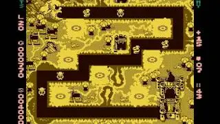 Castle Defender 1 minute gameplay - Atari XL/XE