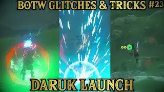 Daruk Launch Tutorial | BOTW Glitches/Tricks: Part 23