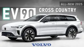 Совершенно новый Volvo V90 Cross Country 2025 года &mdash; ПЕРВЫЙ ВЗГЛЯД на электрический EV90 CC