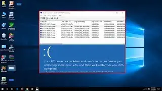 How to Find out BlueScreen Error Issues in Windows 10/8/7