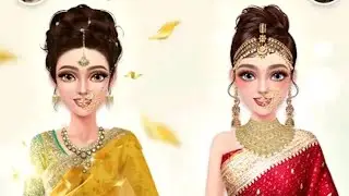 Indian makeup fashion game । Android gameplay । girl games । @Stylish Gamer