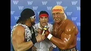Hulk Hogan, Randy &laquo;Macho Man&raquo; Savage & Ricky &laquo;The Dragon&raquo; Steamboat promo 01