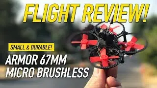 MAKERFIRE ARMOR 67MM - 2S Carbon Whoop - Honest Review