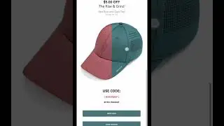 Workout Hat Sale