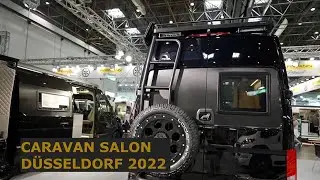 CARAVAN SALON D&Uuml;SSELDORF 2022, MegaMobil MEGA Lounge 600 auf MAN oder VW Crafter.