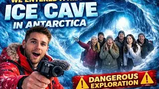 We discovered an ice cave in Antarctica 😯🥶🥶🥶| dangerous discovery ever