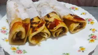 Tiffin box ke liye Quick and Easy wala Paratha Roll Recipe @emashaazkirasoi #paratharecipe #viral 