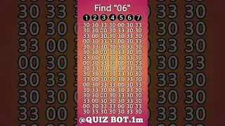 Test Your IQ Level Brain Power Skills With This Fast Number Puzzle #shorts
