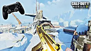 COD Mobile Gameplay (Galaxy Tab S6 Lite/PS4 Controller) Domination - Icebreaker