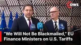 EU Finance Ministers Warn Against U.S. Economic Blackmail Over Greenland | DWS News | AC1N