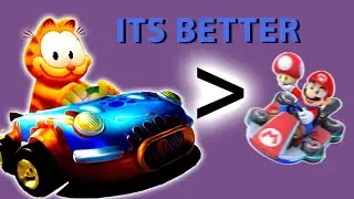 Garfield's WEIRD Mario Kart clone
